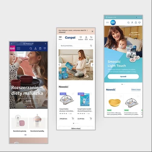 Case study Canpol - Premium e-commerce with rich content