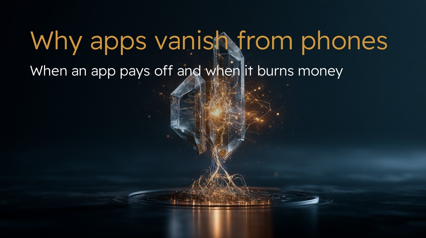 A mobile app for an online store is a separate business